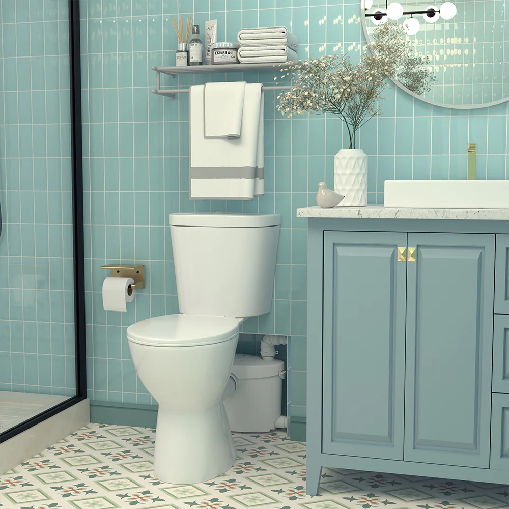 SNFLEX 19" Tall Macerating Toilet | 750W Upflush Toilet - Backorder - Image 7