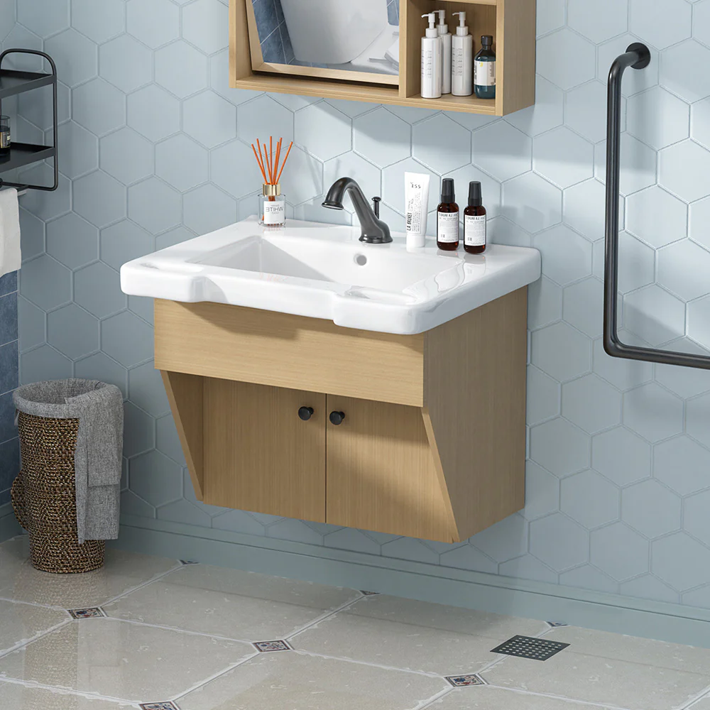 Sigsoul 24″ Floating Bathroom Vanity | ADA-Compliant, Cabinet & Sink Top Only - Image 4