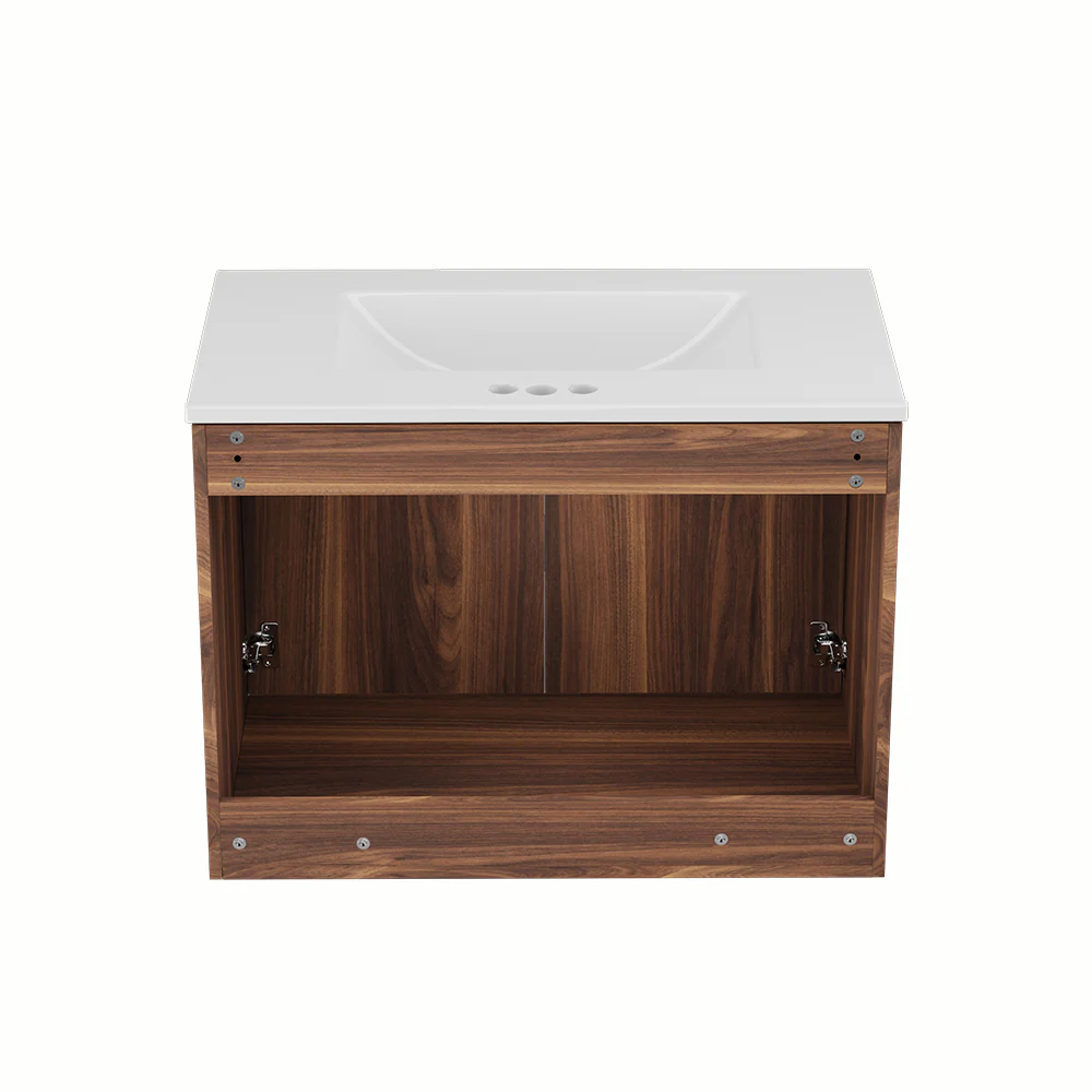 Sigsoul 30 inch Floating Wood Bathroom Vanity - Image 5