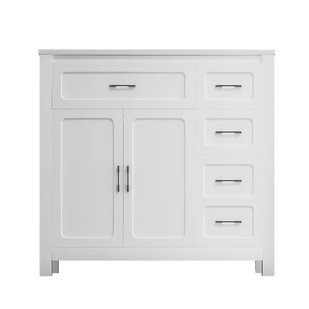 Sigsoul 36 Inch Bathroom Vanity | Cabinet with Single Basin Sink - Image 6