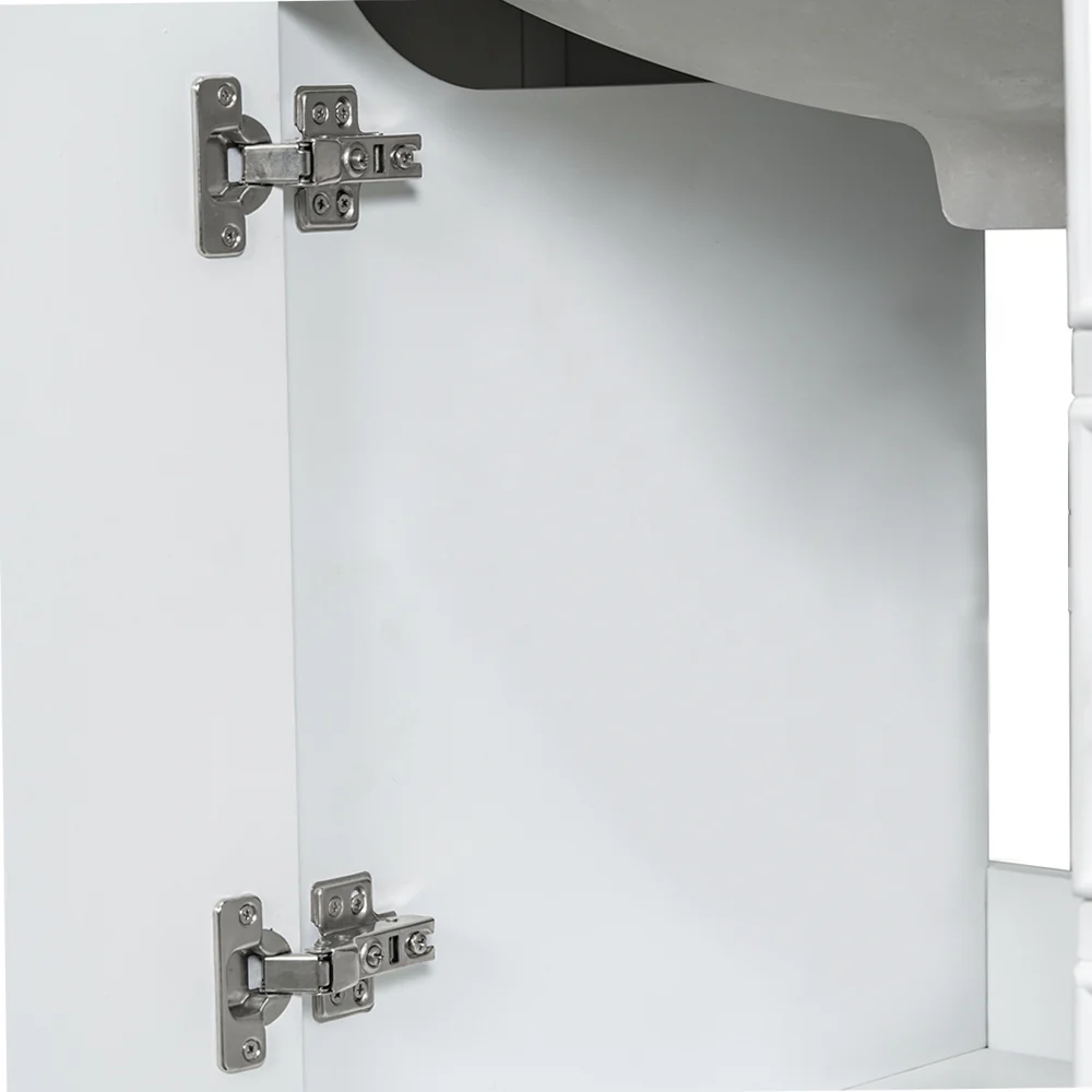 Sigsoul 36 Inch Bathroom Vanity White | 3 Drawers 1 Door 1 Shelf - Image 10