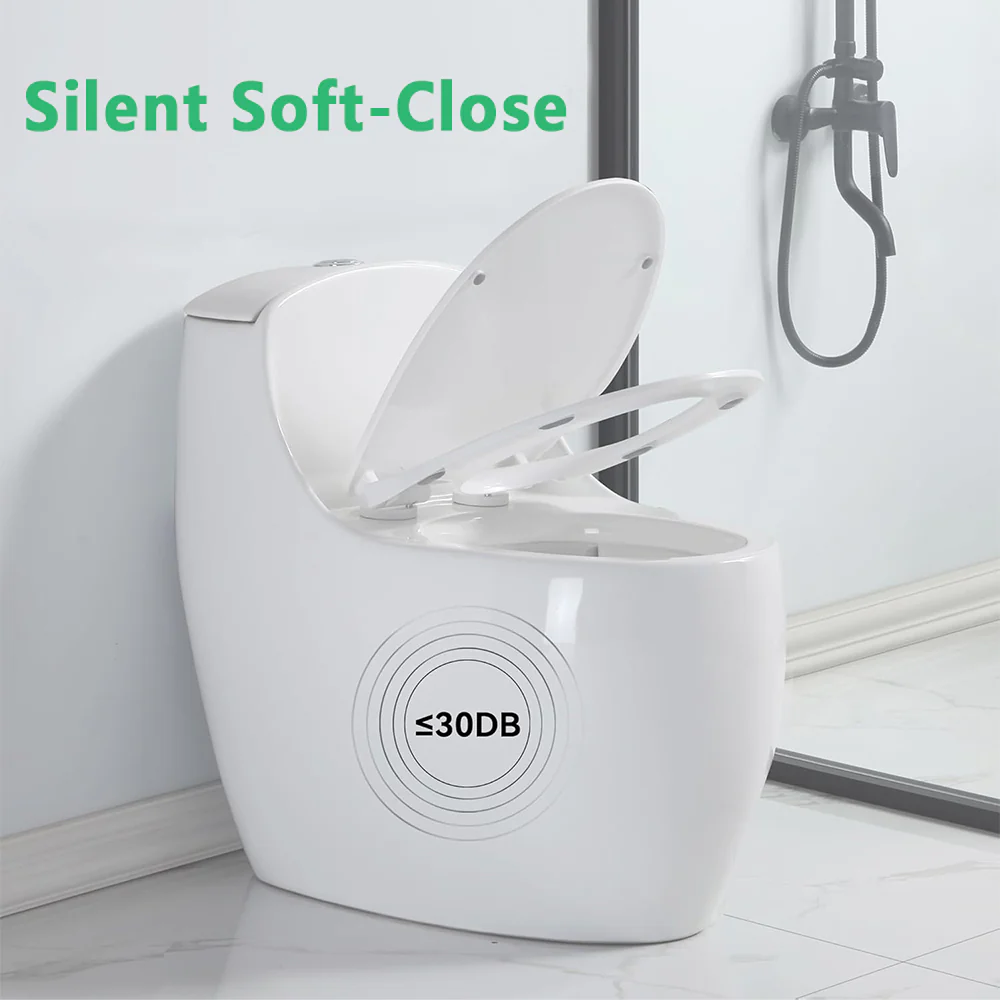 OVRUS Egg-Shaped Toilet | One Piece Compact Green - Image 7