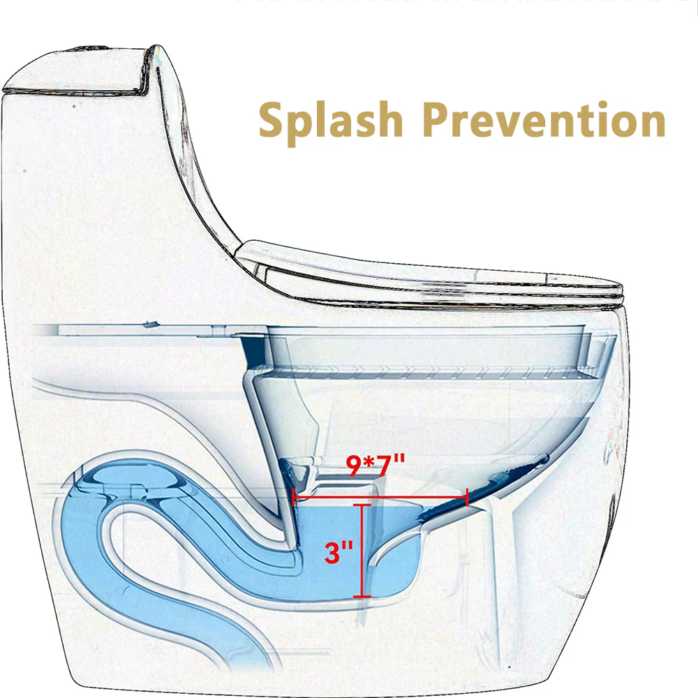 OVRUS Egg-Shaped Toilet | One Piece Compact Khaki - Image 6