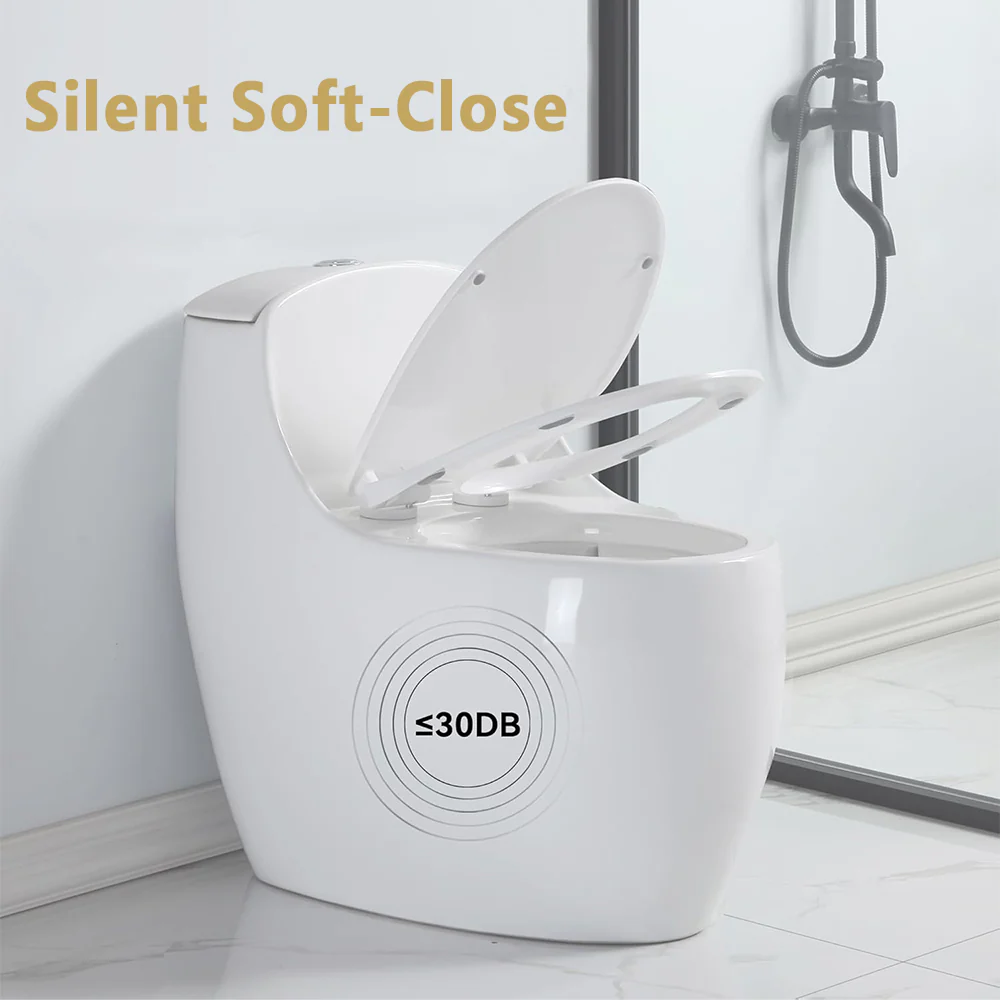 OVRUS Egg-Shaped Toilet | One Piece Compact Khaki - Image 7