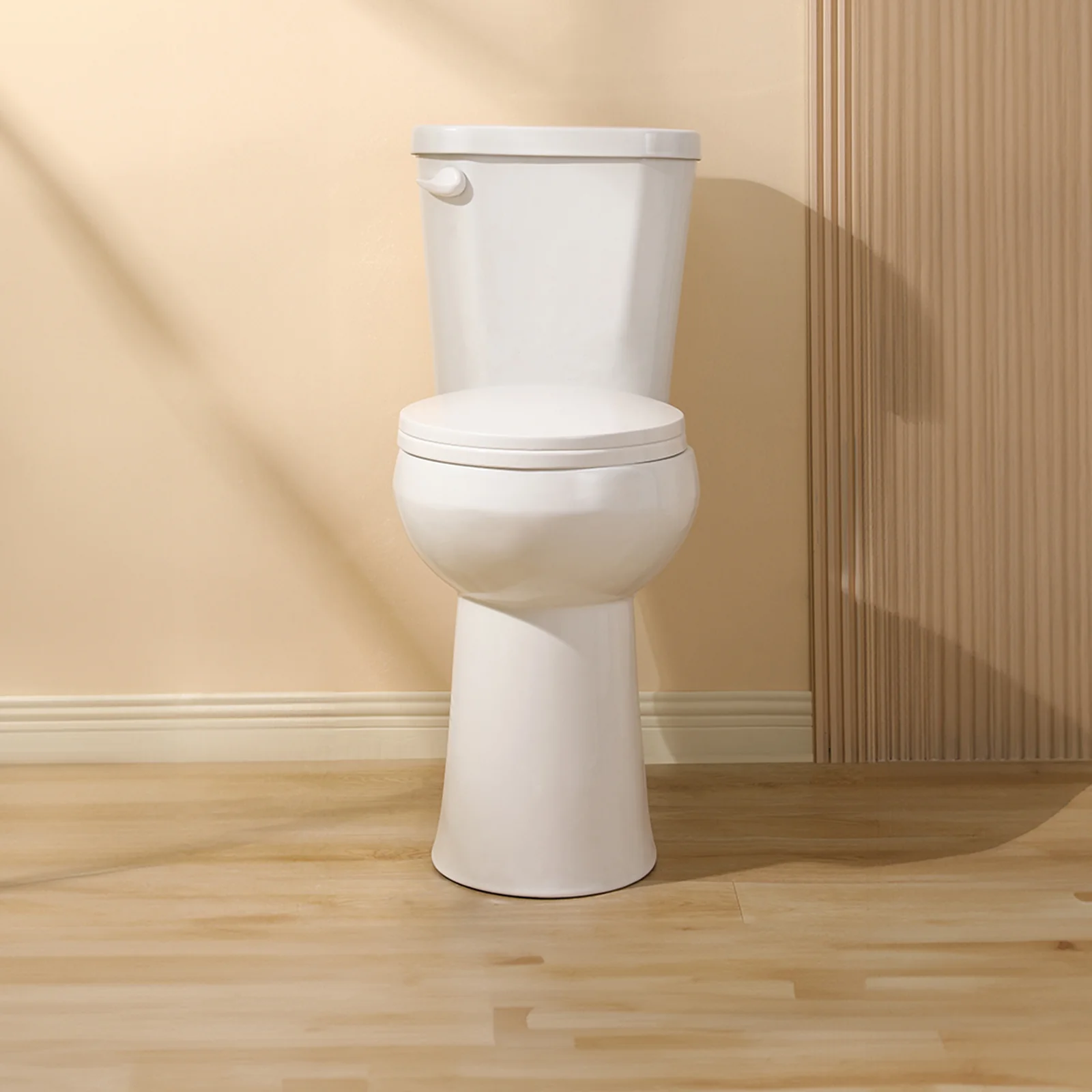 ELEMAZ 21" Extra Tall Toilet | ADA Height Toilet Round Bowl | Space-saving - Image 4