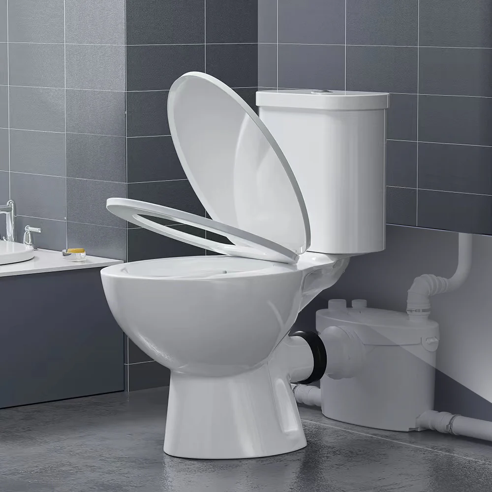 SNFLEX Two-Piece Macerating Toilet | 600W Upflush Toilet - Image 6