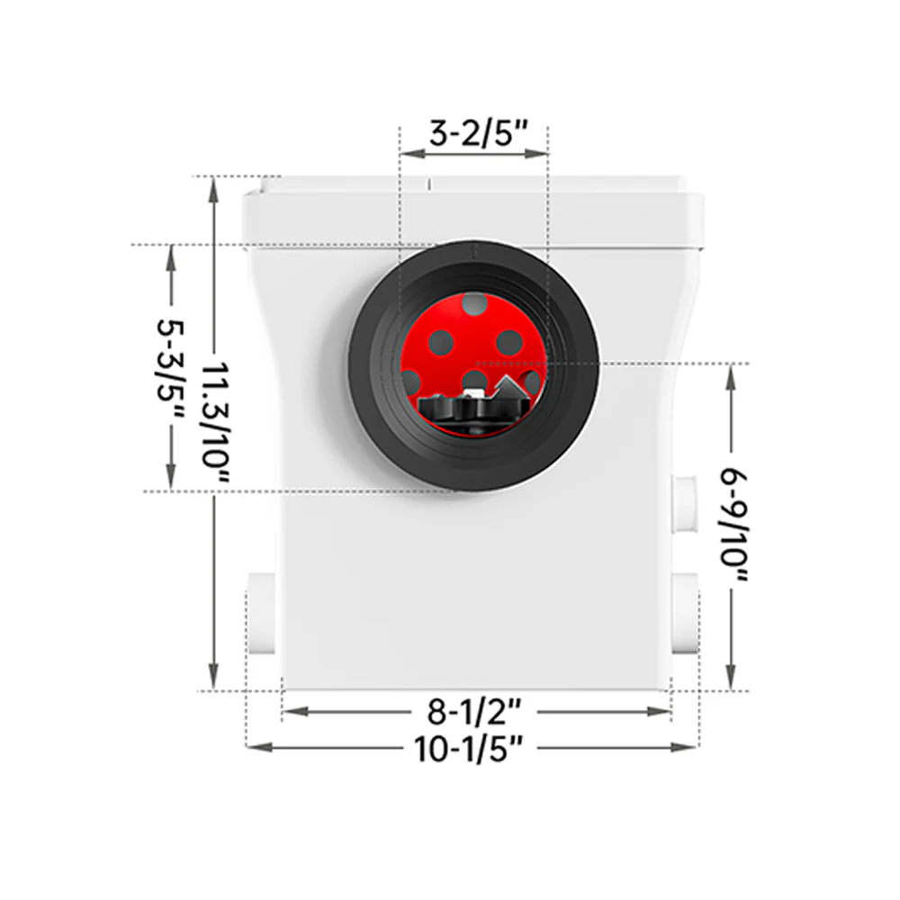 SNFLEX Macerator Pump for One Piece Upflush Toilet | 600W - Backorder - Image 6