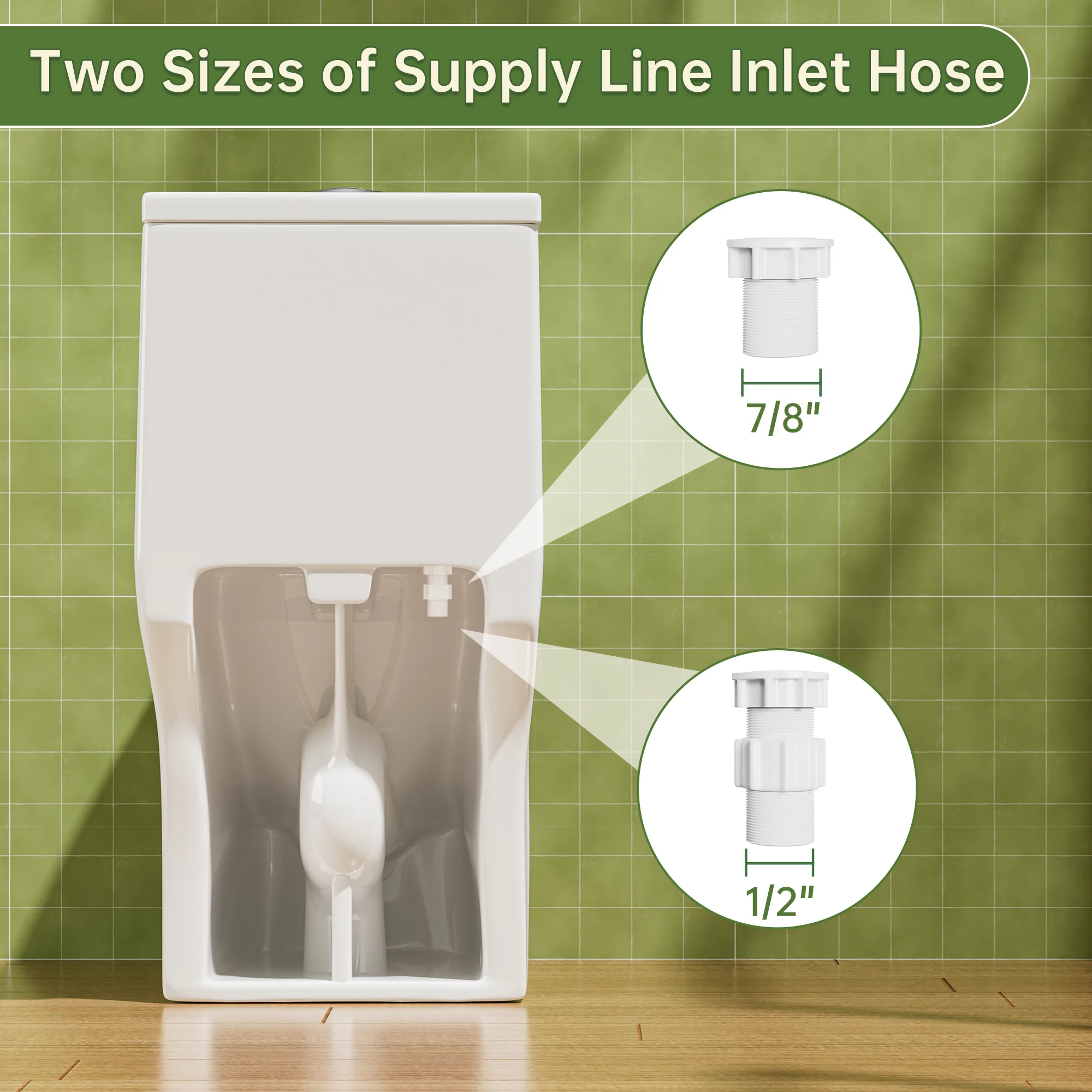 Simple Project One Piece Toilet | 5" Slim Tank Ultra Compact Toilet - Image 9