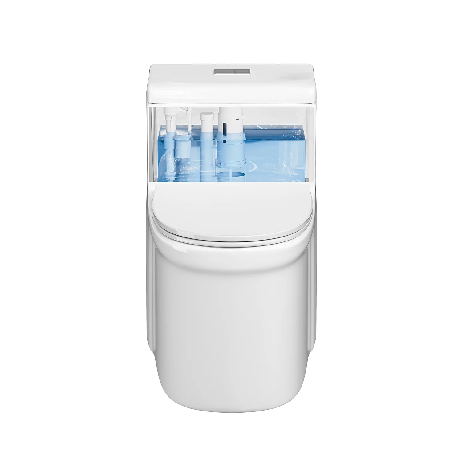 SNFLEX One-Piece Macerating Toilet | 600W Upflush Toilet - Image 8
