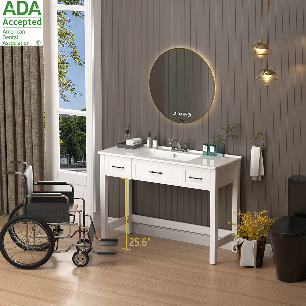 Sigsoul 48 Inch Bathroom Vanity | ADA Compliant - Image 3