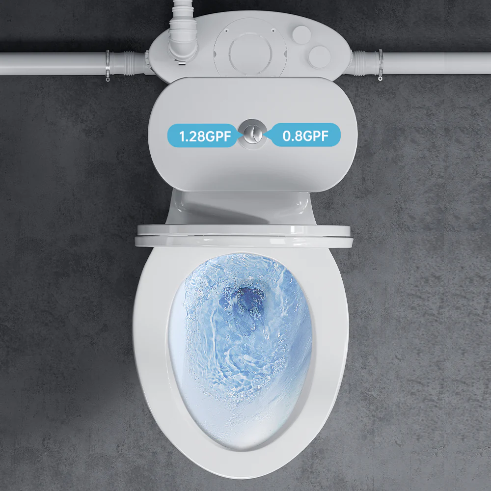 SNFLEX Two-Piece Macerating Toilet | 600W Upflush Toilet - Image 8