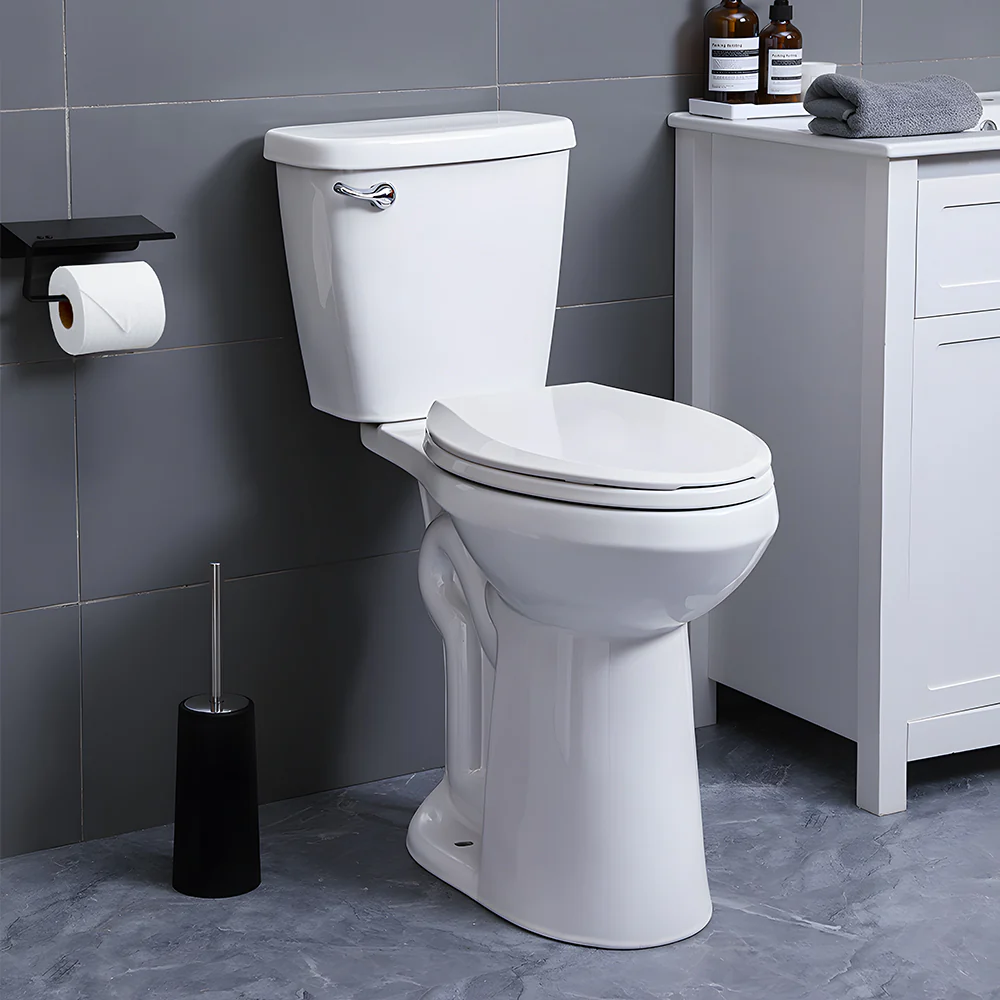 ELEMAZ 21" Extra Tall Toilet | ADA Height Toilet Elongated Bowl - Image 5