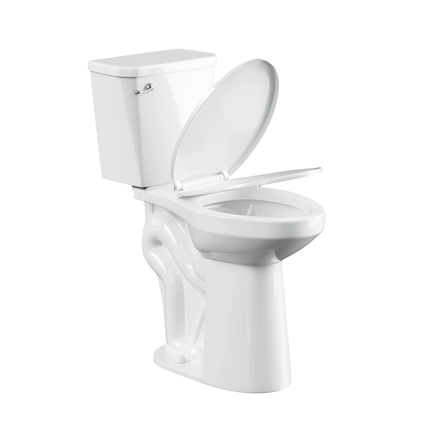 ELEMAZ 21" Extra Tall Toilet | ADA Height Toilet Elongated Bowl - Image 8